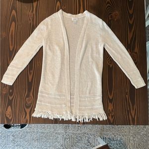 Old Navy Long Sweater with Fringe